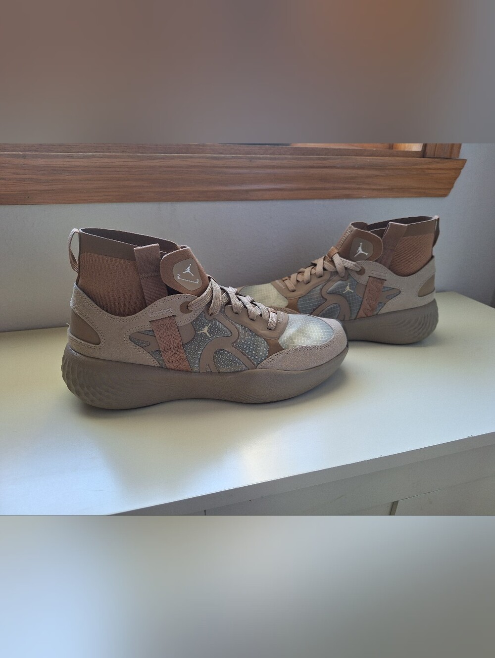 Jordan Women's Tan Casual Sneaker
